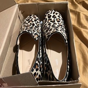Leopard print Clark loafers BRAND NEW